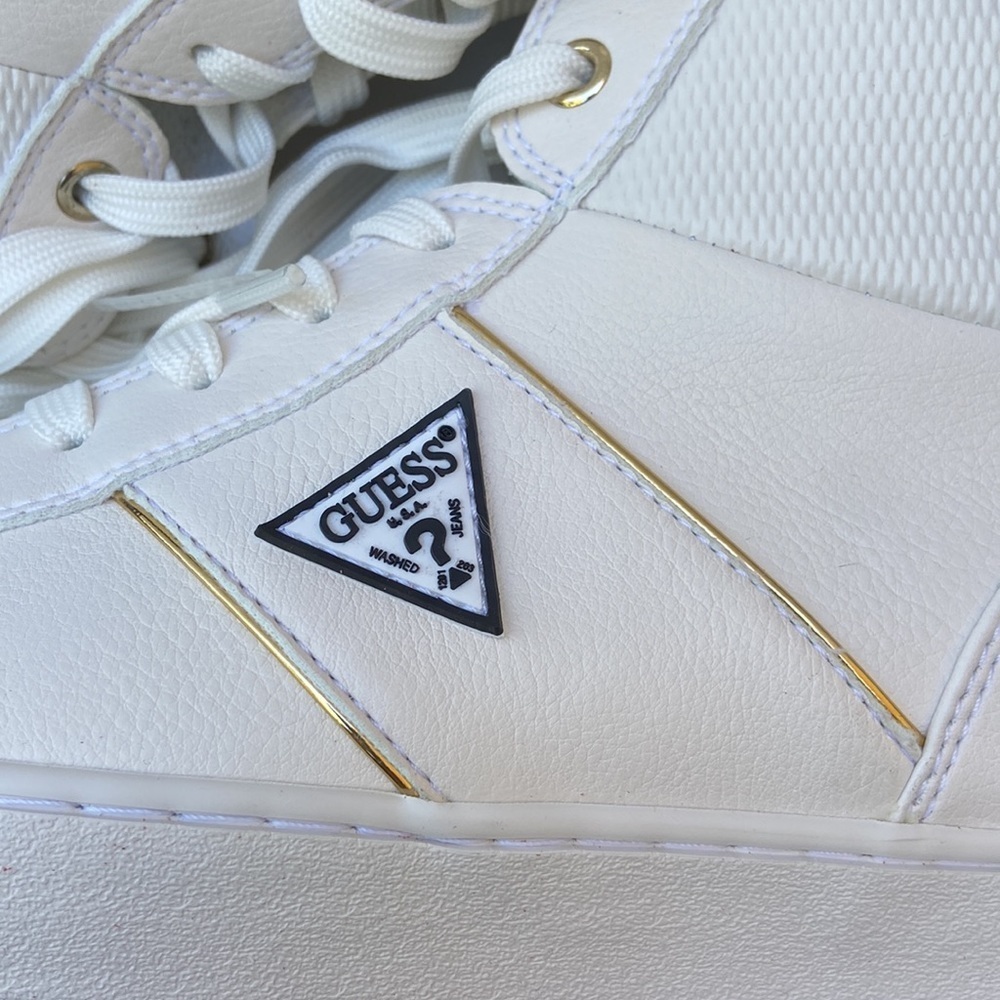 New GUESS Penzo High-Top Sneakers SZ 11 - Picture 8 of 8